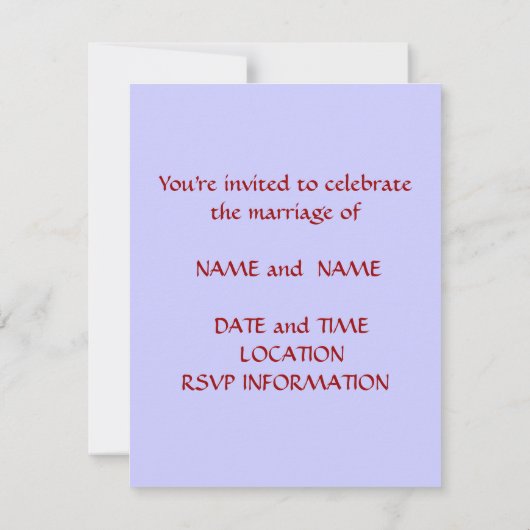 Giraffes Kaart (Achterkant)