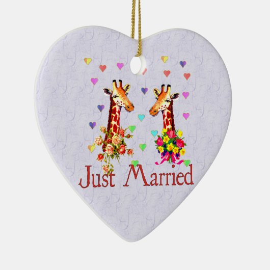 Giraffes Keramisch Ornament (Rechts)