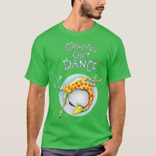 Giraffes kunnen dansen voor kinderen en familie t-shirt
