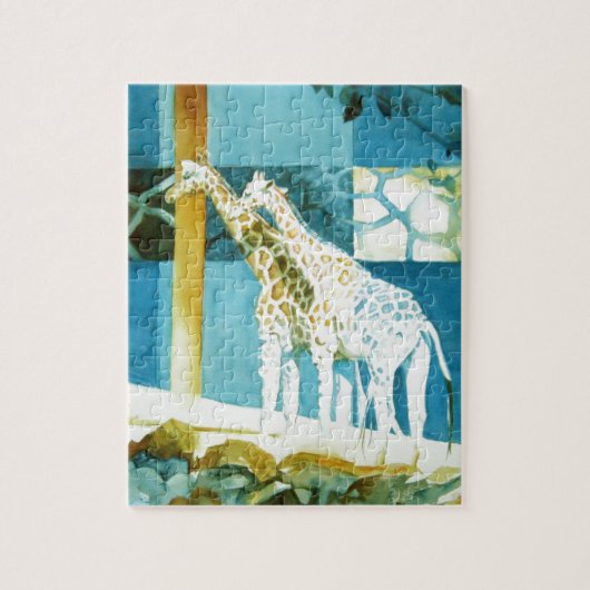 Giraffes Legpuzzel (Verticaal)
