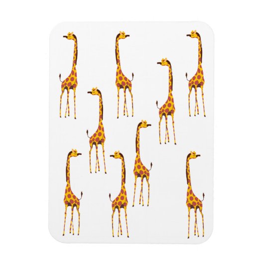 Giraffes Magneet (Verticaal)