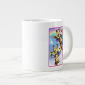 Giraffes met zonnebril extra grote beker (Voorkant rechts)