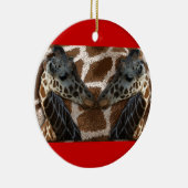 Giraffes NEMEN OP NOSE ORNAMENT CHRISTMAS (Rechts)
