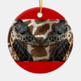 Giraffes NEMEN OP NOSE ORNAMENT CHRISTMAS
