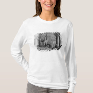 Giraffes op de trap in het Verenigd Koninkrijk T-shirt