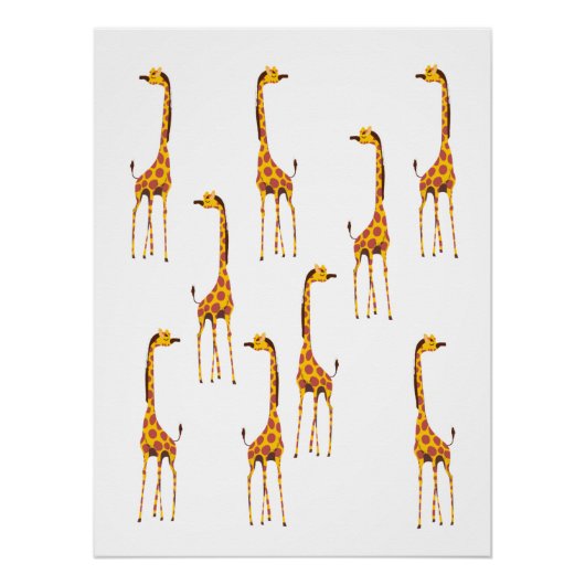 Giraffes Perfect Poster (Voorkant)