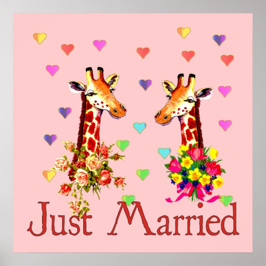 Giraffes Poster (Voorkant)