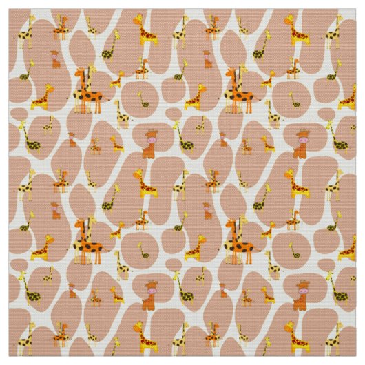 Giraffes Stof (Swatch)