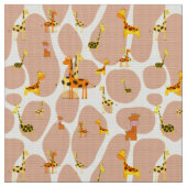 Giraffes Stof (Close Up)