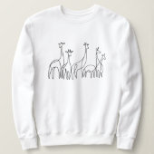 GIRAFFES SWEATSHIRT  (Design devant)