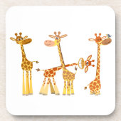 Giraffes van de cartoon: De Onderzetters van het b (Voorkant)