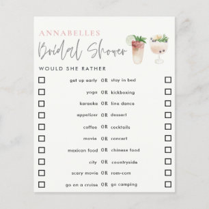 girale cocktail bachelorette zou ze liever een spe