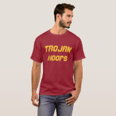 Girard, T-shirt de Trojan de lycée de KS (Devant entier)