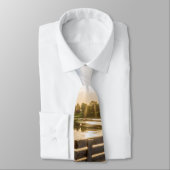 Girardeau County Park Bench Sunset Cravate (Attaché)