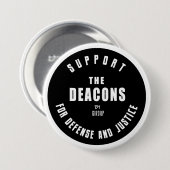 Gird Up Defense | Deacons | Ronde Button 7,6 Cm (Voorkant /achterkant)