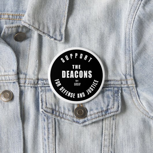 Gird Up Defense | Deacons | Ronde Button 7,6 Cm (In situ)