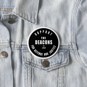 Gird Up Defense   Deacons   Ronde Button 7,6 Cm