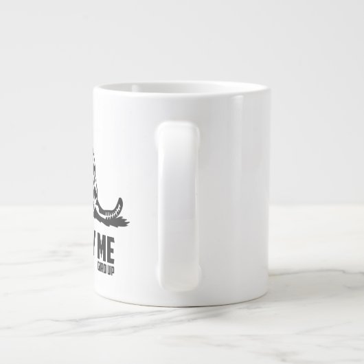 Gird Up Defense | Probeer me niet Extra Grote Beker (Achterkant)