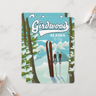 Girdwood Alaska om te skiën