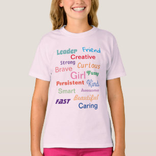 "Girl" adjectief T-Shirt