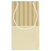 Girl and Dog Gift Bag Klein Cadeauzakje (Achterkant)