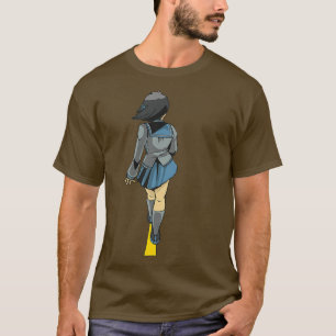 Girl Anime Japanse manga Chibi Kawaii otaku waifu T-shirt