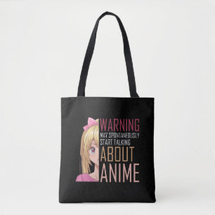 Girl Anime lover Manga Cosplay Fan Teen Draagtas