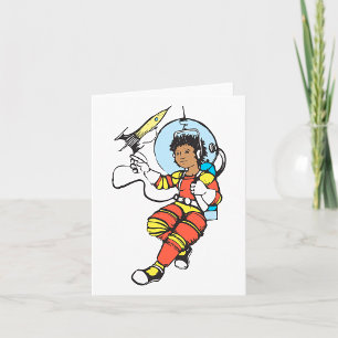 Girl Astronaut Kaart