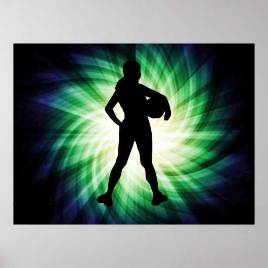 Girl Athlete; Cool Poster (Voorkant)