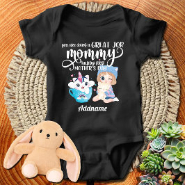 Girl Baby Bodysuit Happy 1st Moederdag
