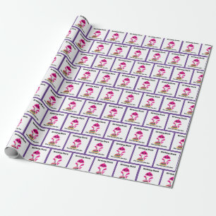 Girl baby Shark wrappers Cadeaupapier