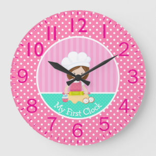 Girl Baker My First Grote Klok