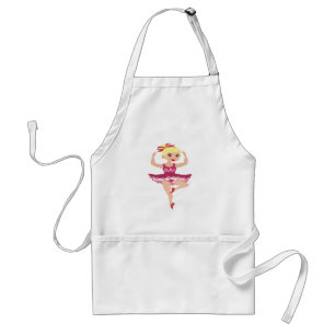 Girl Ballerina Apron Standaard Schort