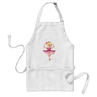 Girl Ballerina Apron Standaard Schort