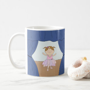 Girl ballerina koffiemok