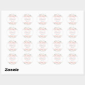 Girl Baptism Gift Wrapping Supply Stickers (Vel)