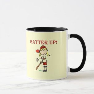 Girl Batter Up Tshirts en Gifts Mok