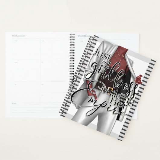 Girl Boss bouwt haar imperium Planner (Display)