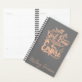 Girl Boss bouwt haar keizerrijk gepersonaliseerd Planner (Display)