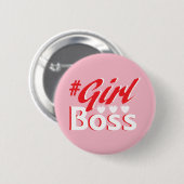 Girl Boss Button (Voorkant /achterkant)