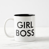 Girl Boss | Funny Humor Slogan Mok (Links)