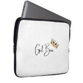 Girl Boss Laptop Case (Voorkant Rechts)