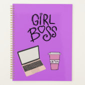 Girl Boss Planner met hardcover (Voorkant)