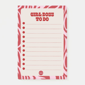 girl boss_to-do List Post-it® Notes