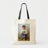 Girl, Bouguereau Tote Bag (Voorkant)
