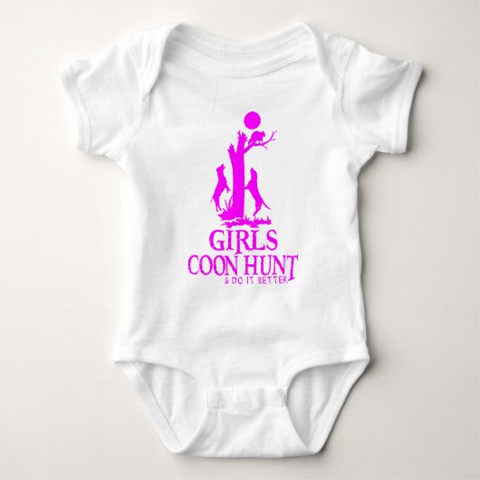GIRL COON HUNTING ROMPER (Voorkant)