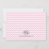 Girl Cute Princess Puppy Pawty Invitation Annivers (Dos)