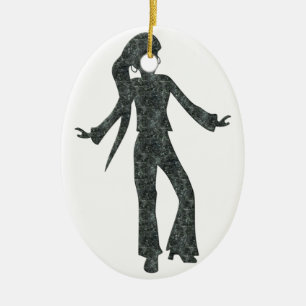 Girl Dancing Keramisch Ornament