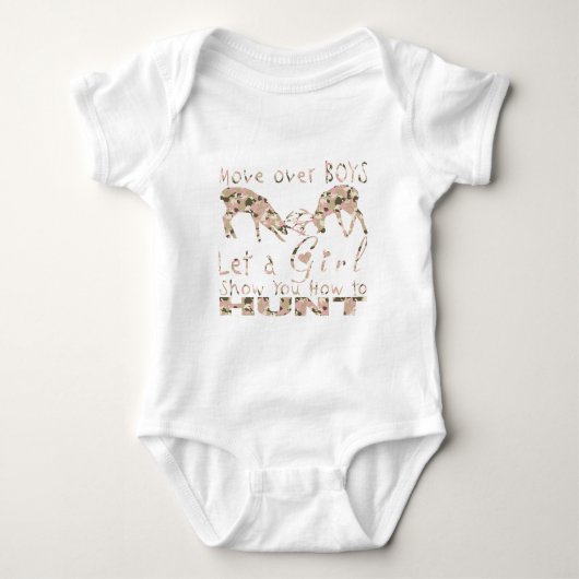 GIRL DEER HUNTER ROMPER (Voorkant)