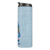 Girl Denim Gnome Thermosbeker (Geroteerd rechts)